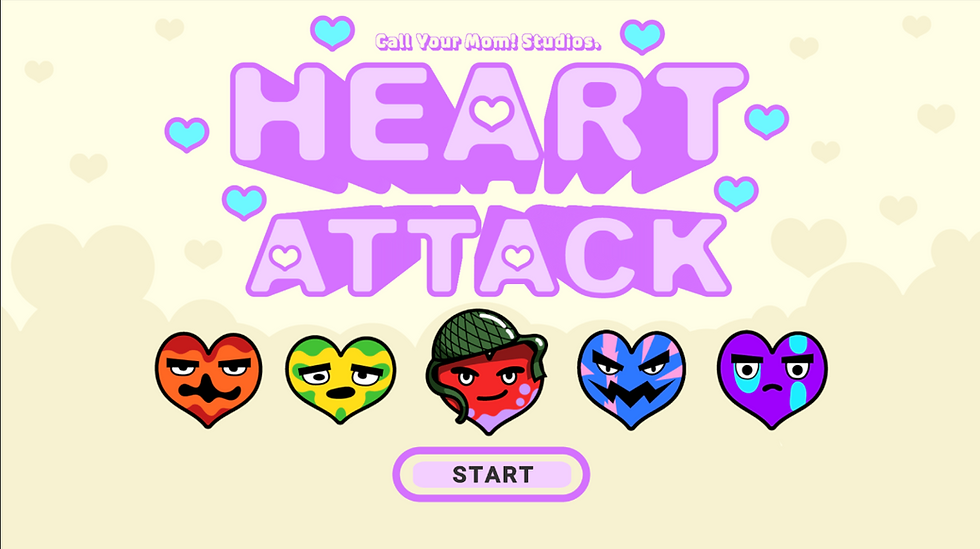 2D Game Design: Heart Attack