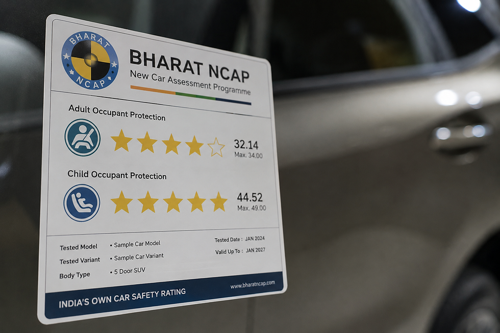 bharat ncap sticker