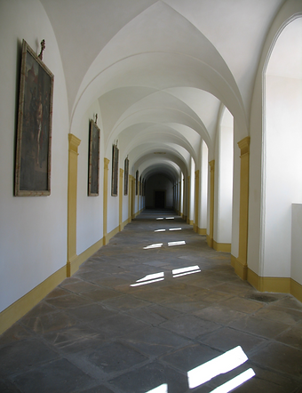 Kreuzgang im Kloster St. Marienthal