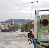 Locação de obras topografia