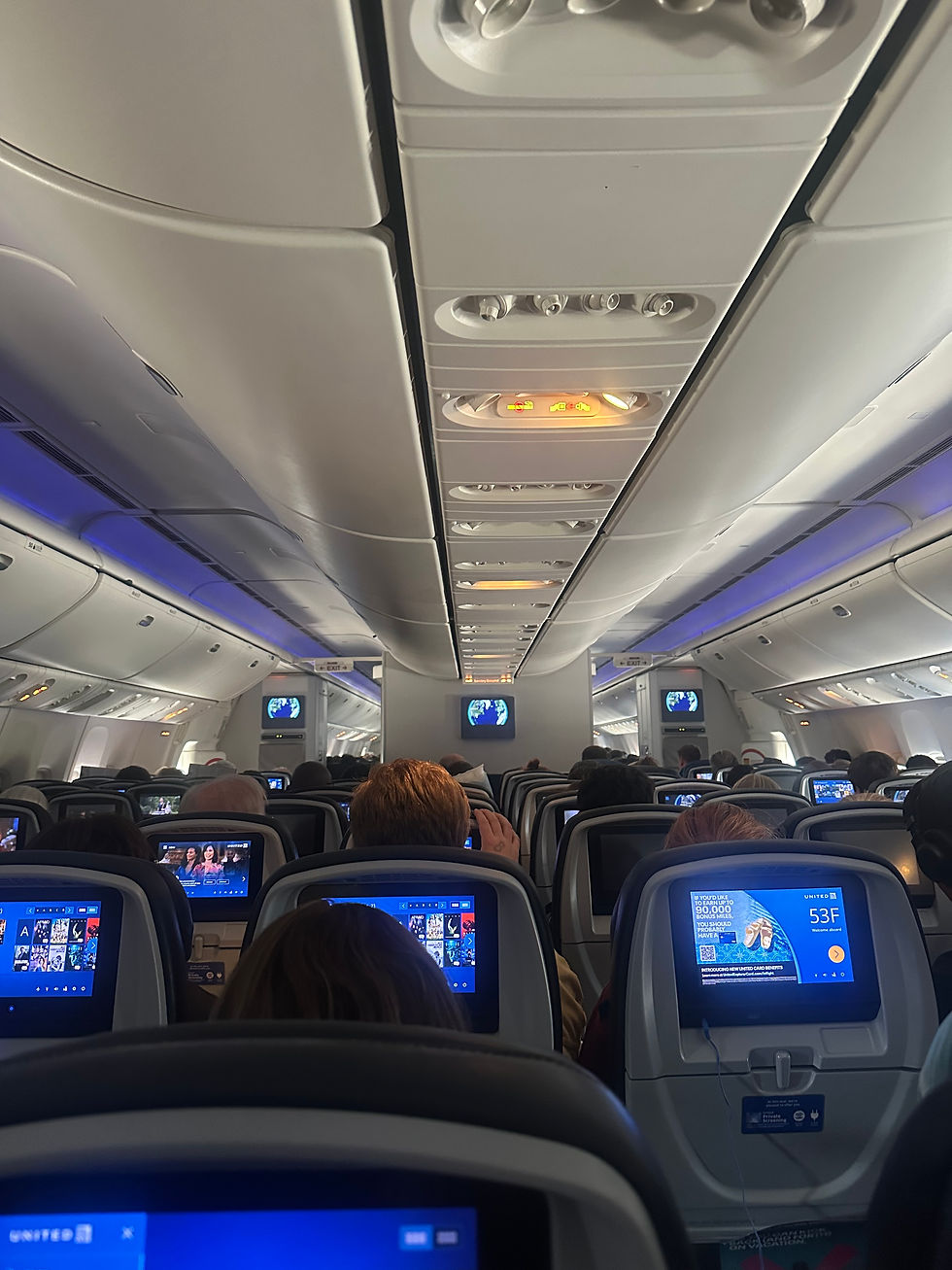 Full airplane!