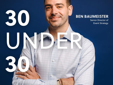 Meet Ben Baumeister, Senior Director of Event Strategy at the Cincinnati Open, Forbes 30 under 30 local list member, and XU Sport Management Alum