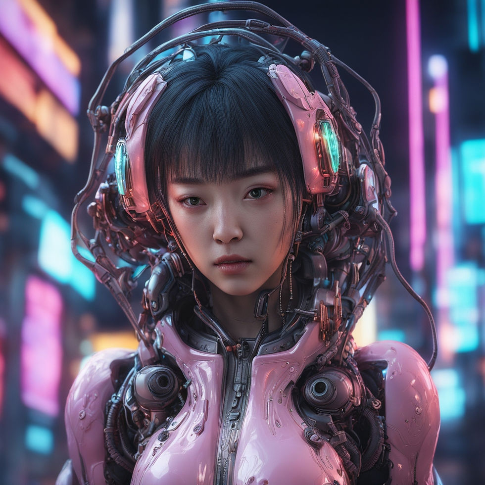 Futuristic Female / Neurodiverence