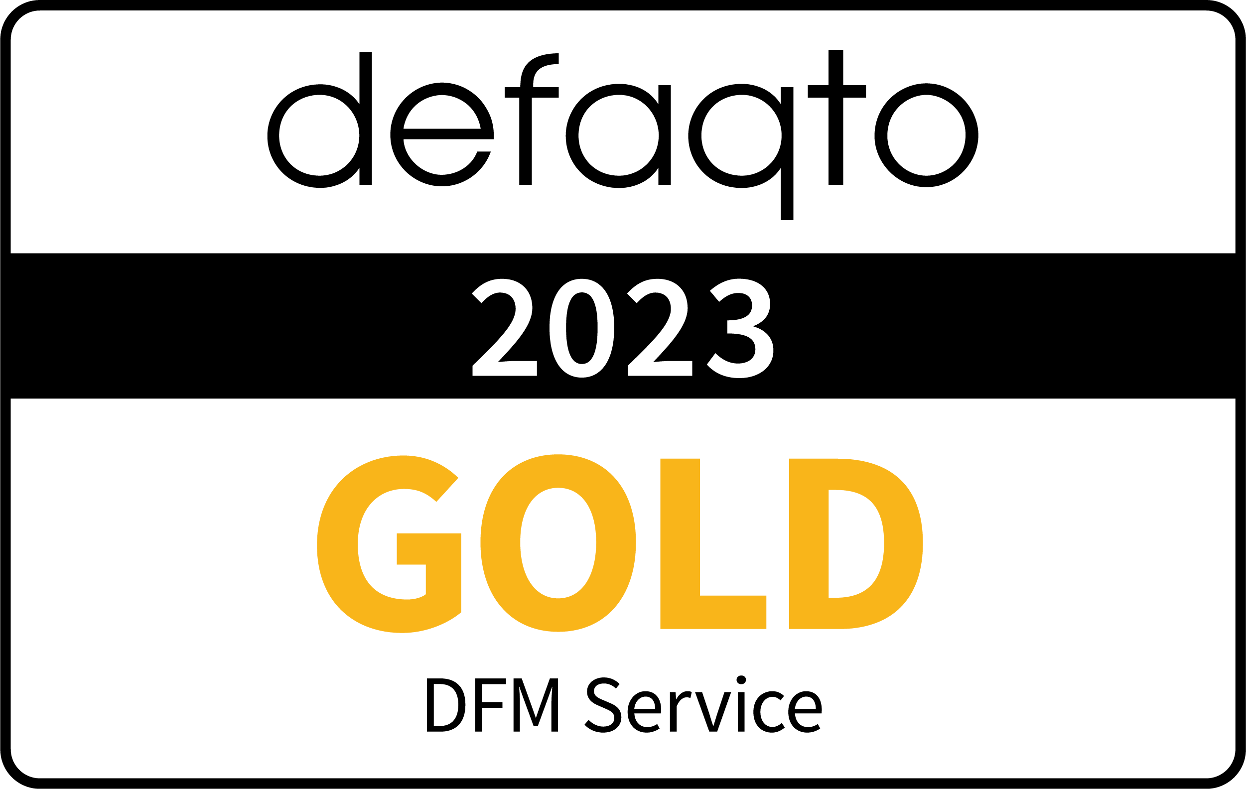 DFM Gold award 2023