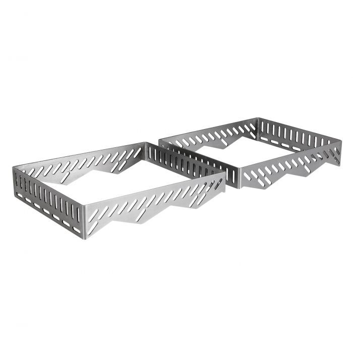 Primo Heat Deflector Rack & Roaster Drip Pan Rack for Gas Kamado Grill