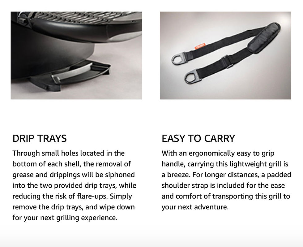 Thumbnail: nomadiQ Portable Propane Gas Grill