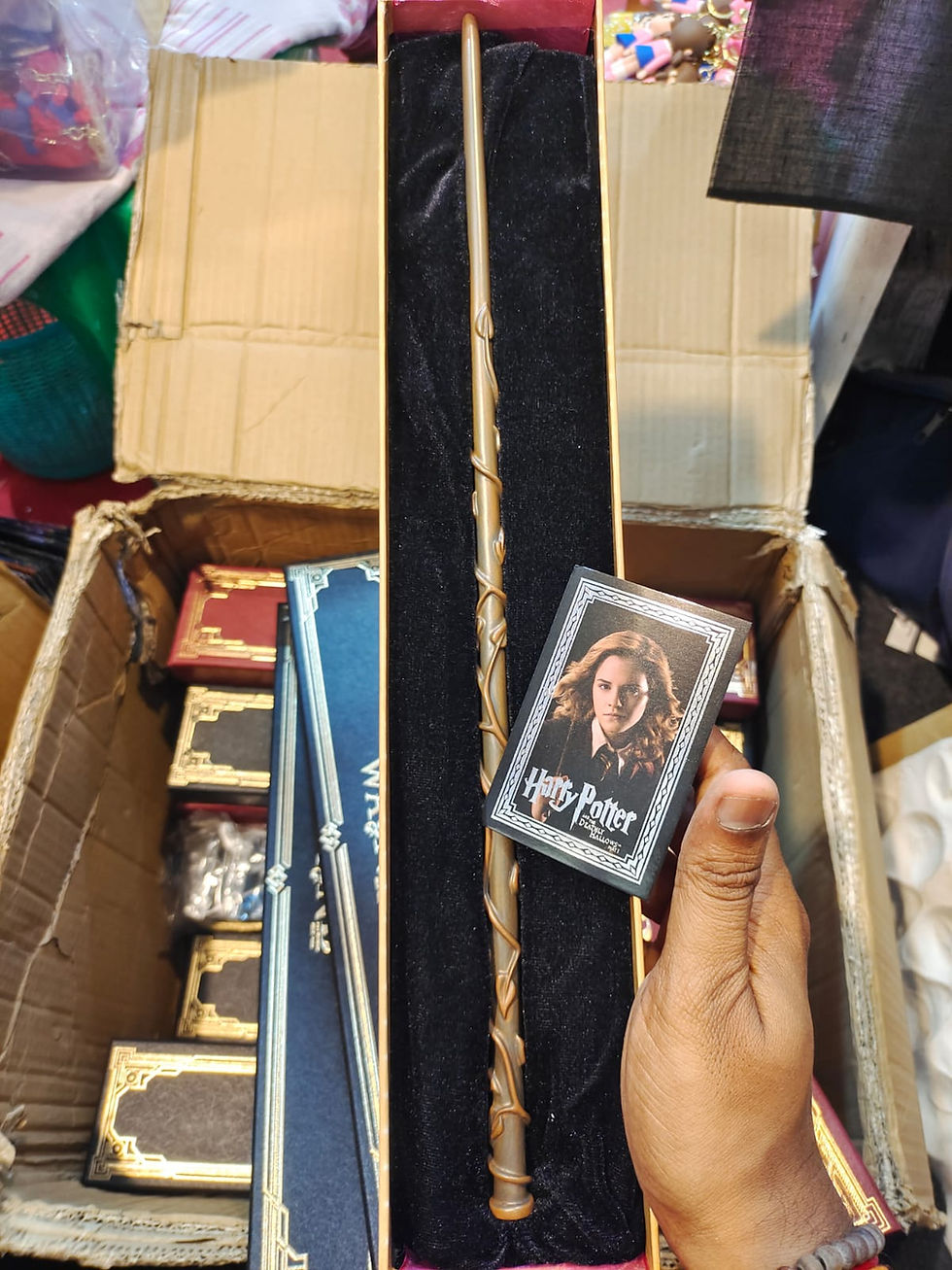 Thumbnail: Hermione Granger Magic Wand premium replica with beautiful box, perfect for Harry Potter fans and collectors.
