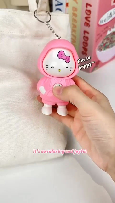 Thumbnail: Hello Kitty face-changing keychain Video