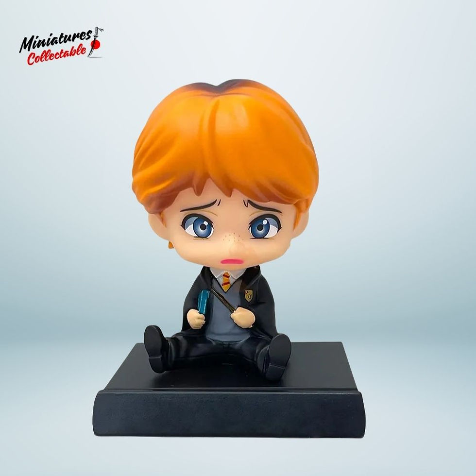 Ron Weasley bobblehead collectible figure from Harry Potter series with vibrant colors, 12 cm tall.