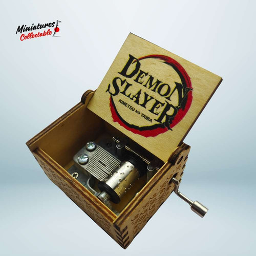 Demon Slayer Wooden Premium Music Box Manual | MiniatureCollectable