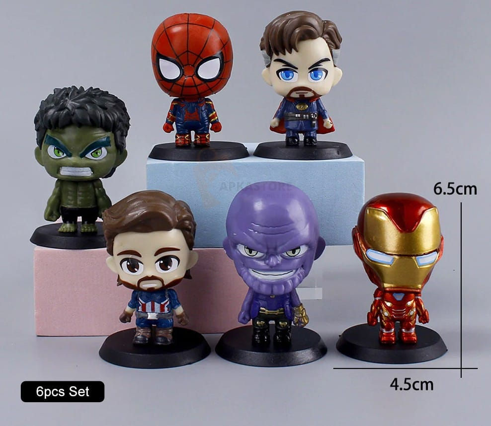 Marvel Avengers 6-Piece Mini Figure Set