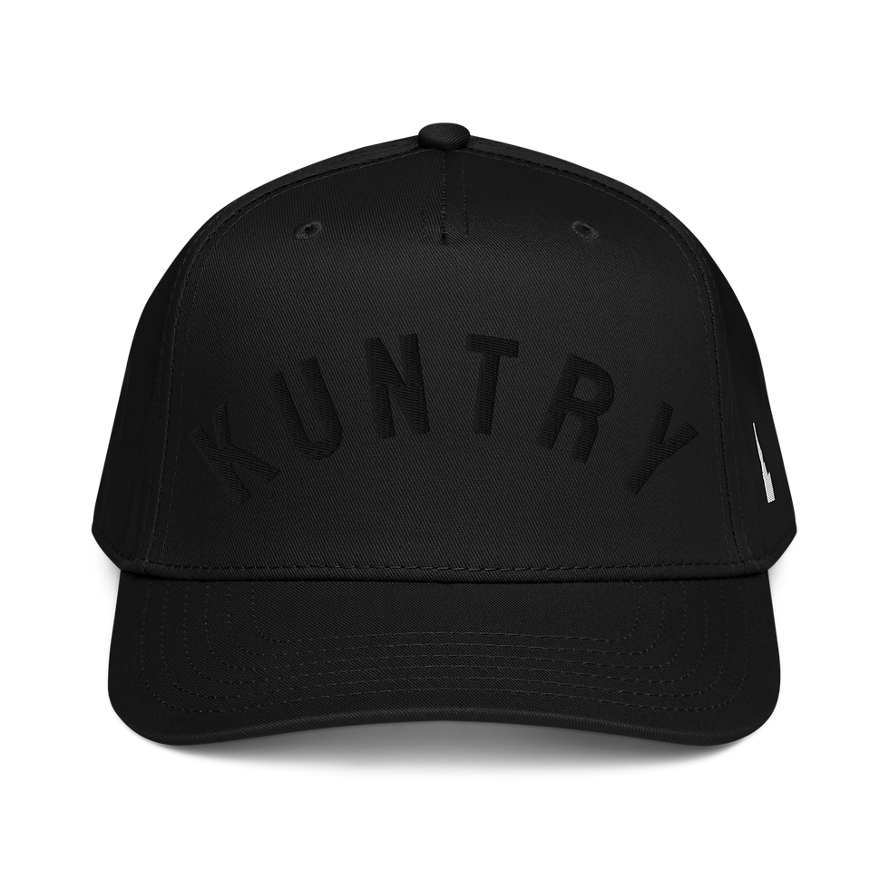 Thumbnail: KUNTRY - Blackout 5 Panel Snapback