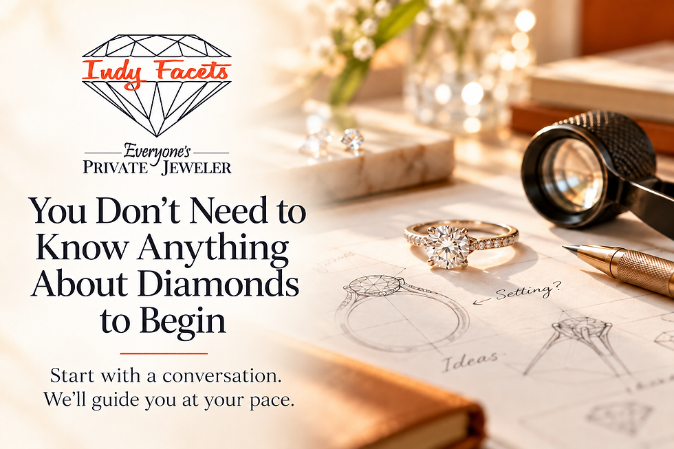 You Don't Need to Know Anything About Diamonds to Begin