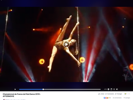 Une vidéo sur le Championnat de Pole Dance 2019