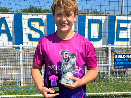 Jake Perales-Morris North Somerset U12 Most Improved Player