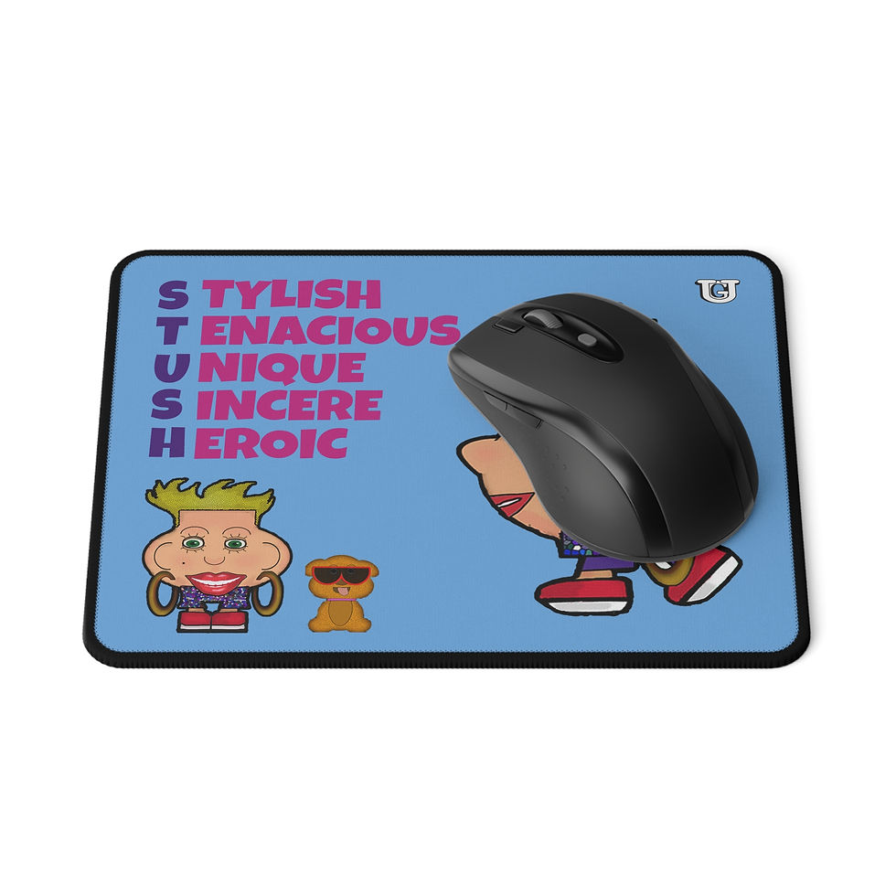 Thumbnail: Stush1 and Dog Gaming Mouse Pad