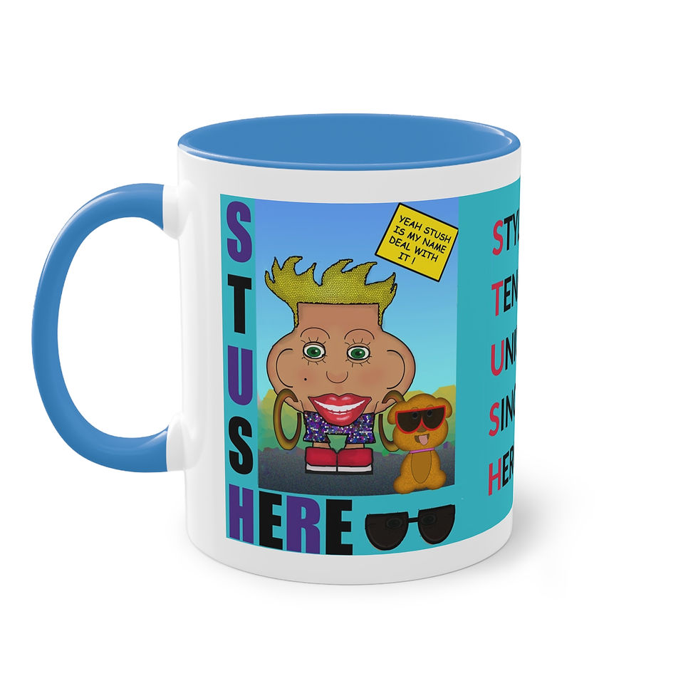Thumbnail: Stush1 Two-Tone Coffee Mug, 11oz