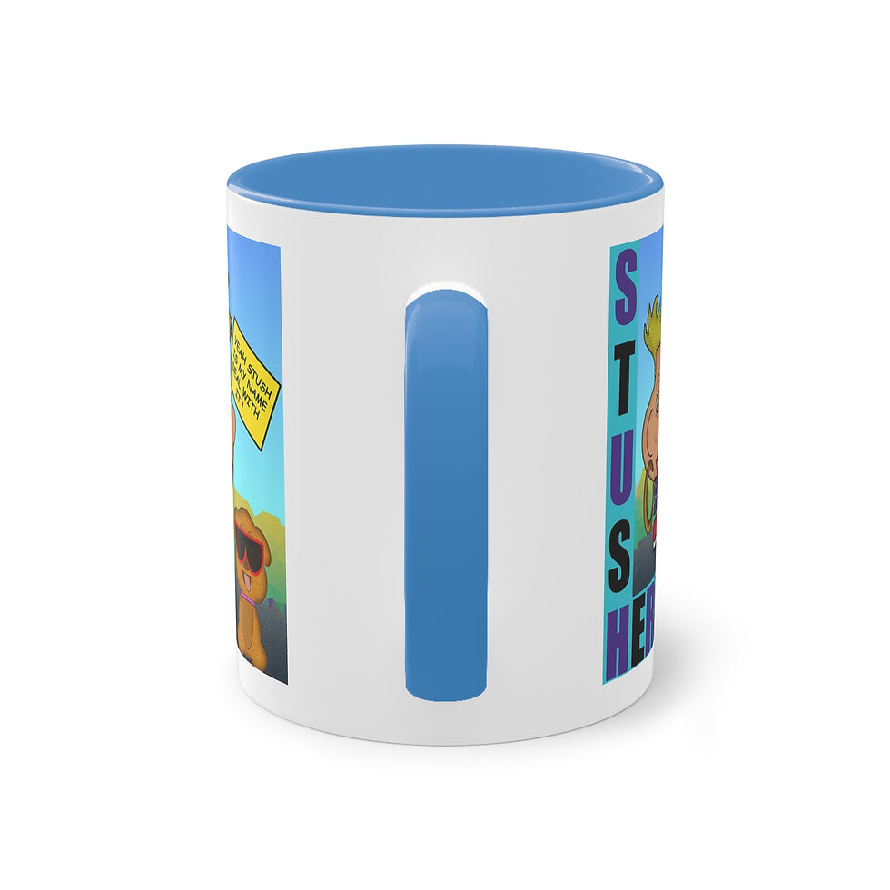 Thumbnail: Stush1 Two-Tone Coffee Mug, 11oz