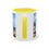 Thumbnail: Belly Boy1 Two-Tone Coffee Mug, 11oz