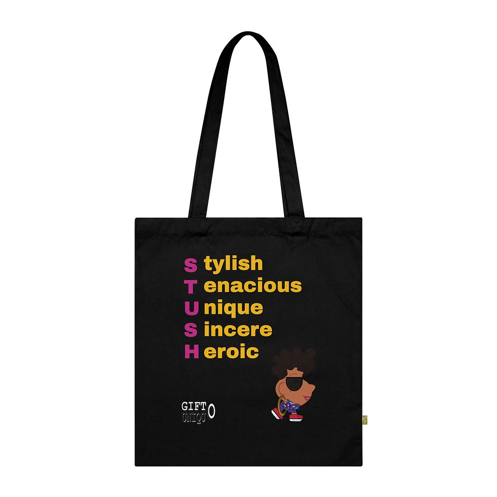 Thumbnail: Stush2 Organic Cotton Tote Bag