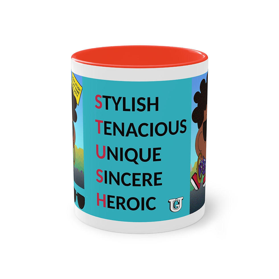 Thumbnail: Stush2 Two-Tone Coffee Mug, 11oz