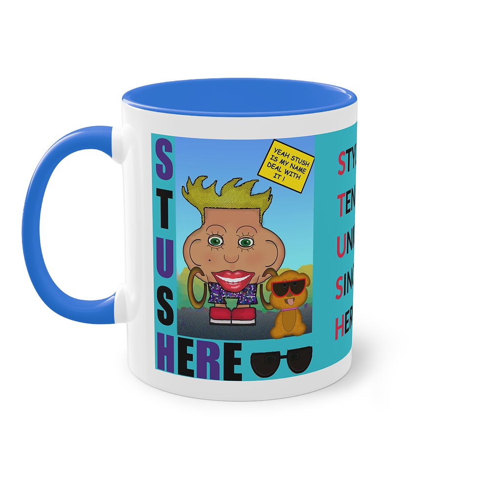 Thumbnail: Stush1 Two-Tone Coffee Mug, 11oz