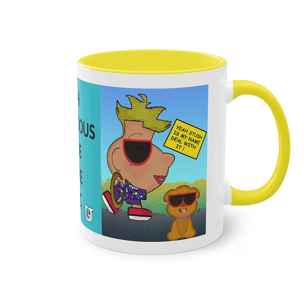 Thumbnail: Stush1 Two-Tone Coffee Mug, 11oz