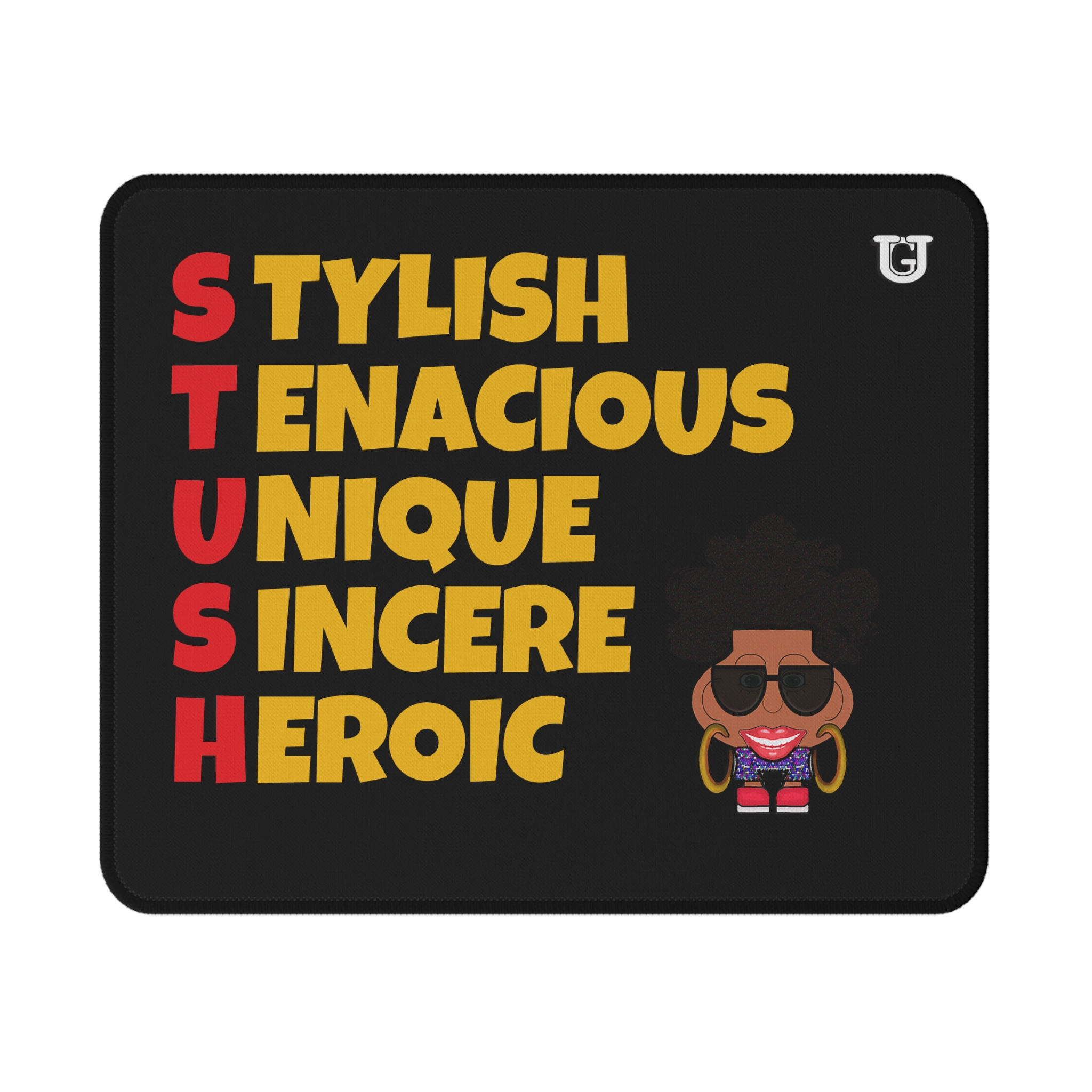 Stush2 BLK Gaming Mouse Pad