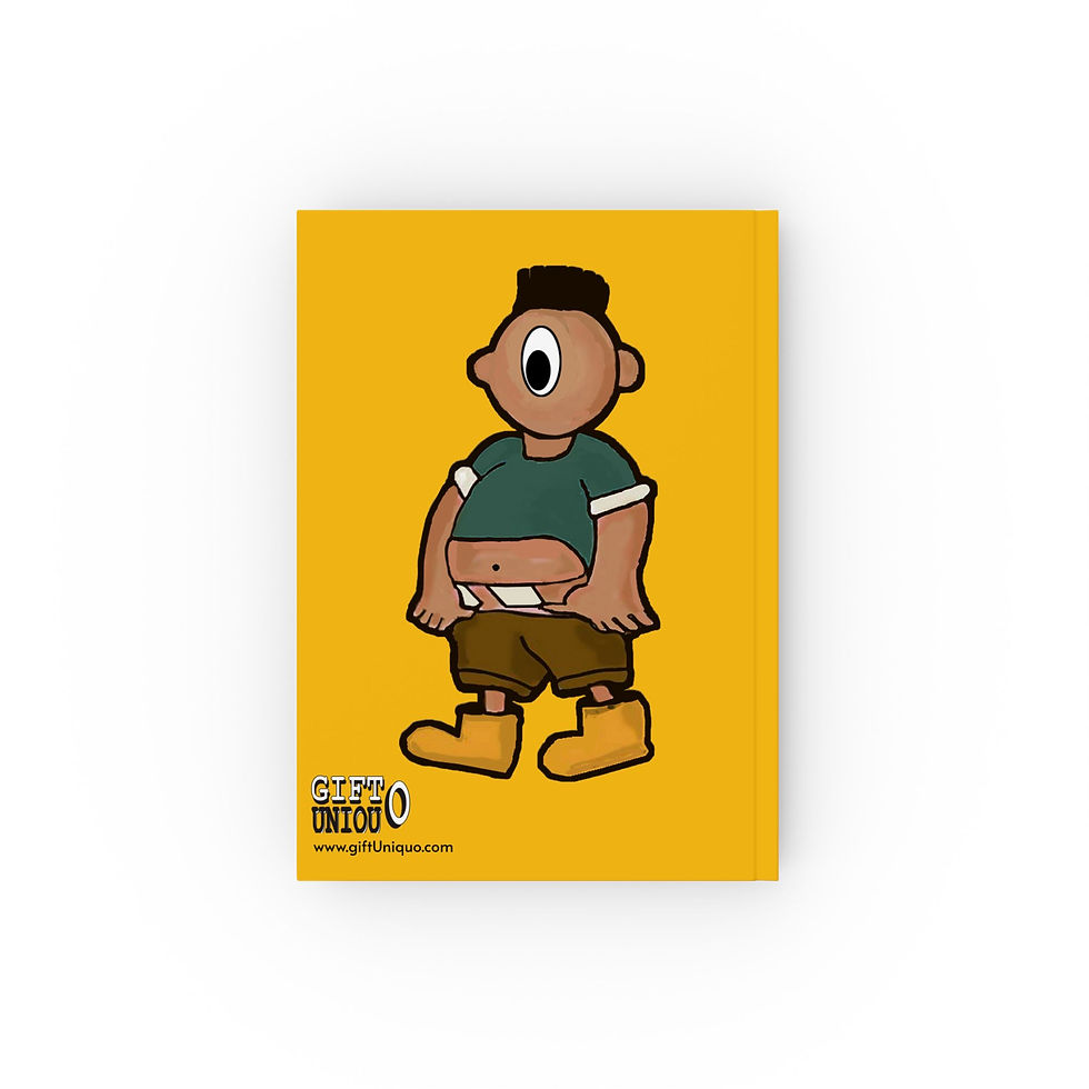 Thumbnail: Belly Boy2 Hard Backed Journal