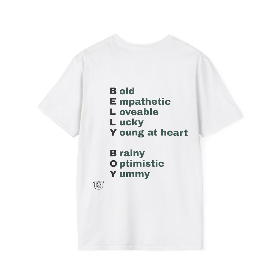 Thumbnail: Belly Boy2a Unisex Softstyle T-Shirt 