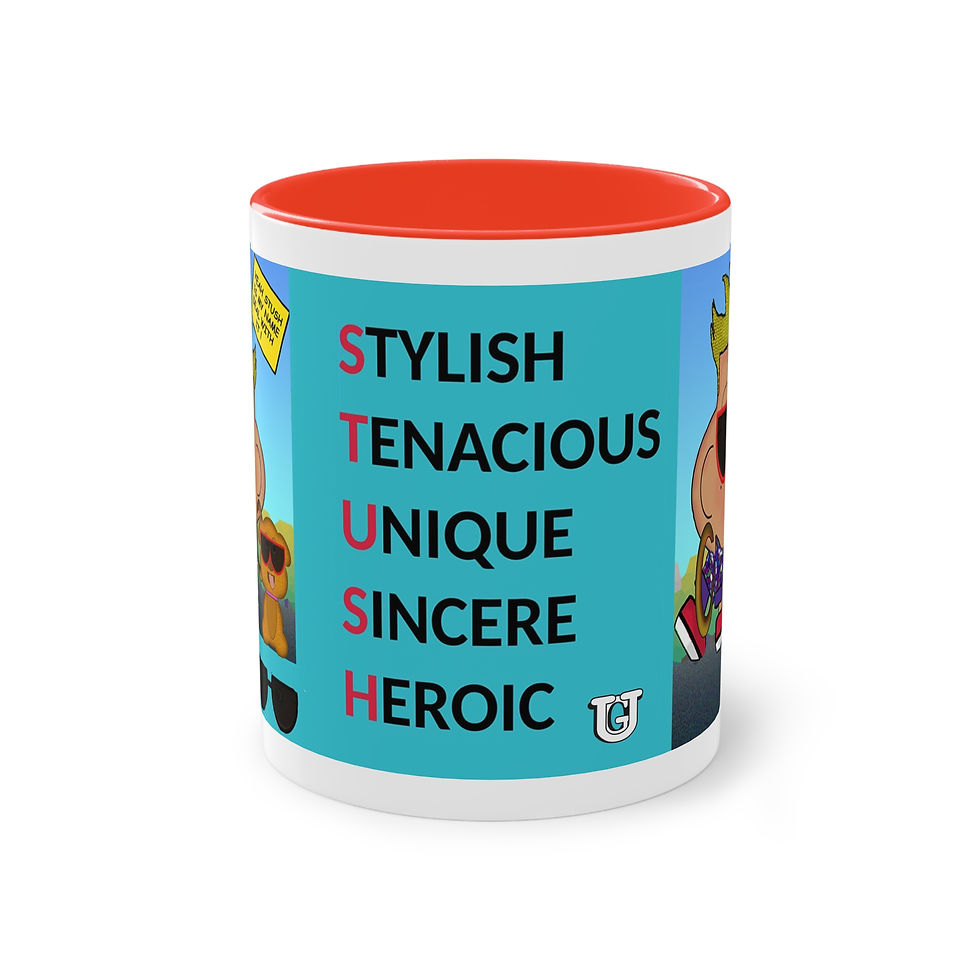 Thumbnail: Stush1 Two-Tone Coffee Mug, 11oz