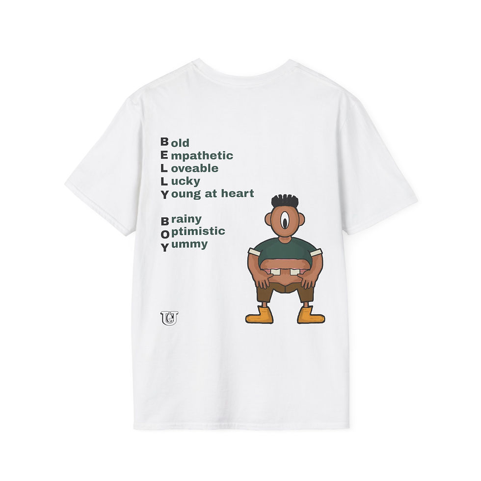 Thumbnail: Belly Boy2 Unisex Softstyle T-Shirt 