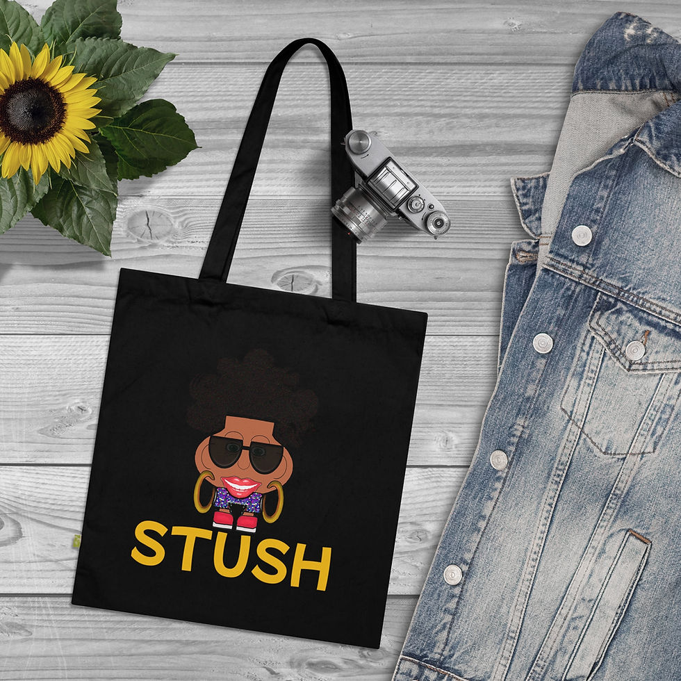 Thumbnail: Stush2 Organic Cotton Tote Bag