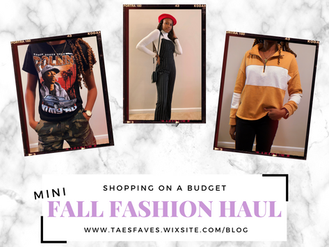 Mini Fall Fashion Haul