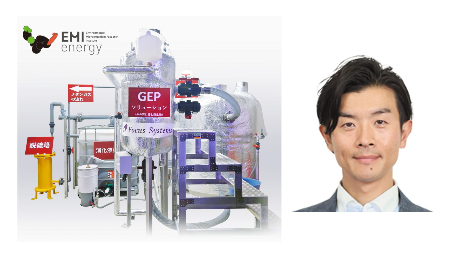 微生物の力で、雑草がエネルギーに。災害時にも灯りをともす発電システムとは。｜環境微生物研究所 代表 馬場さんインタビュー