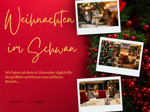 🎄 Weihnachten im Hotel & Restaurant Schwan🎄