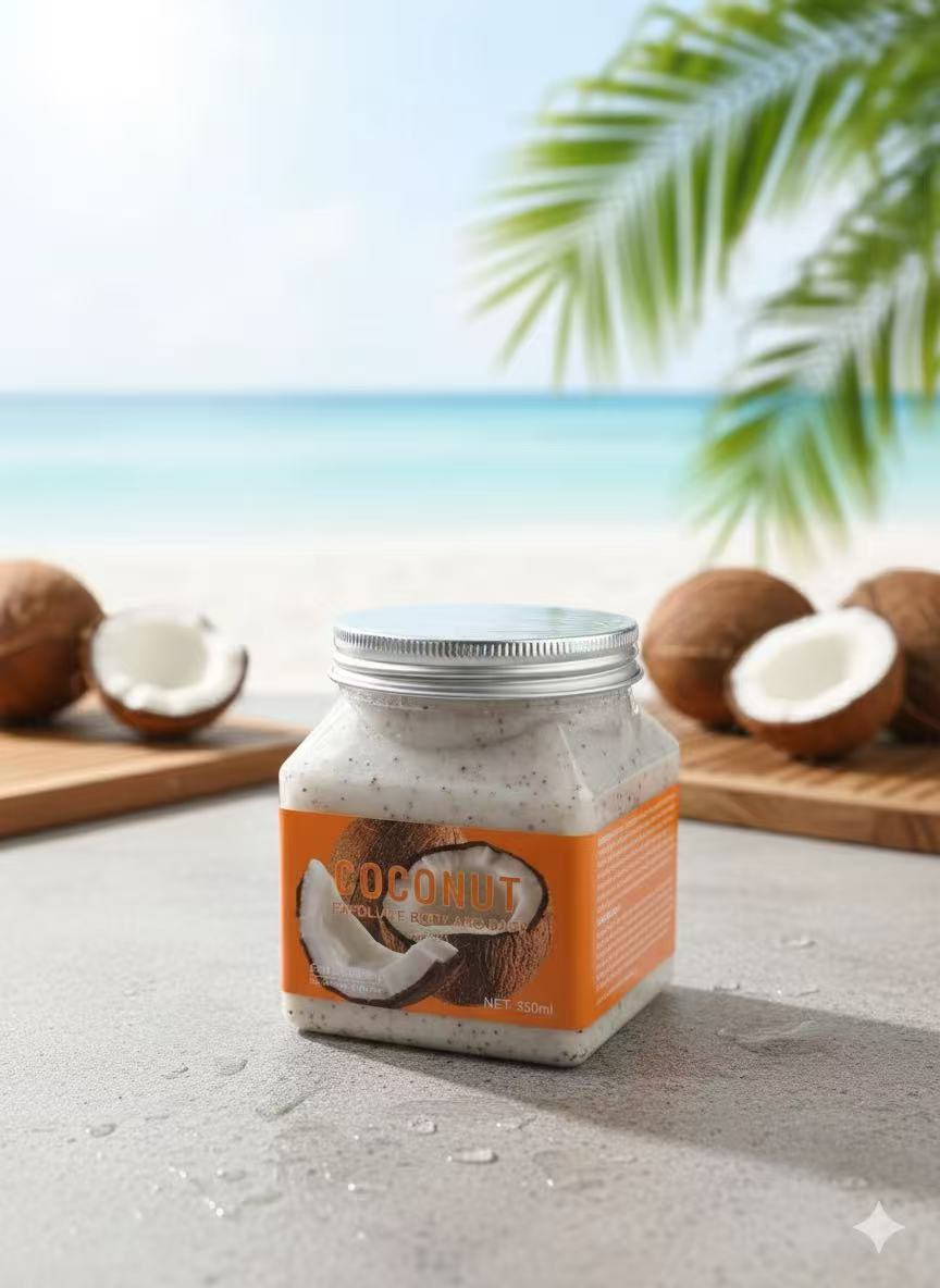 สครับผิวกายมะพร้าว