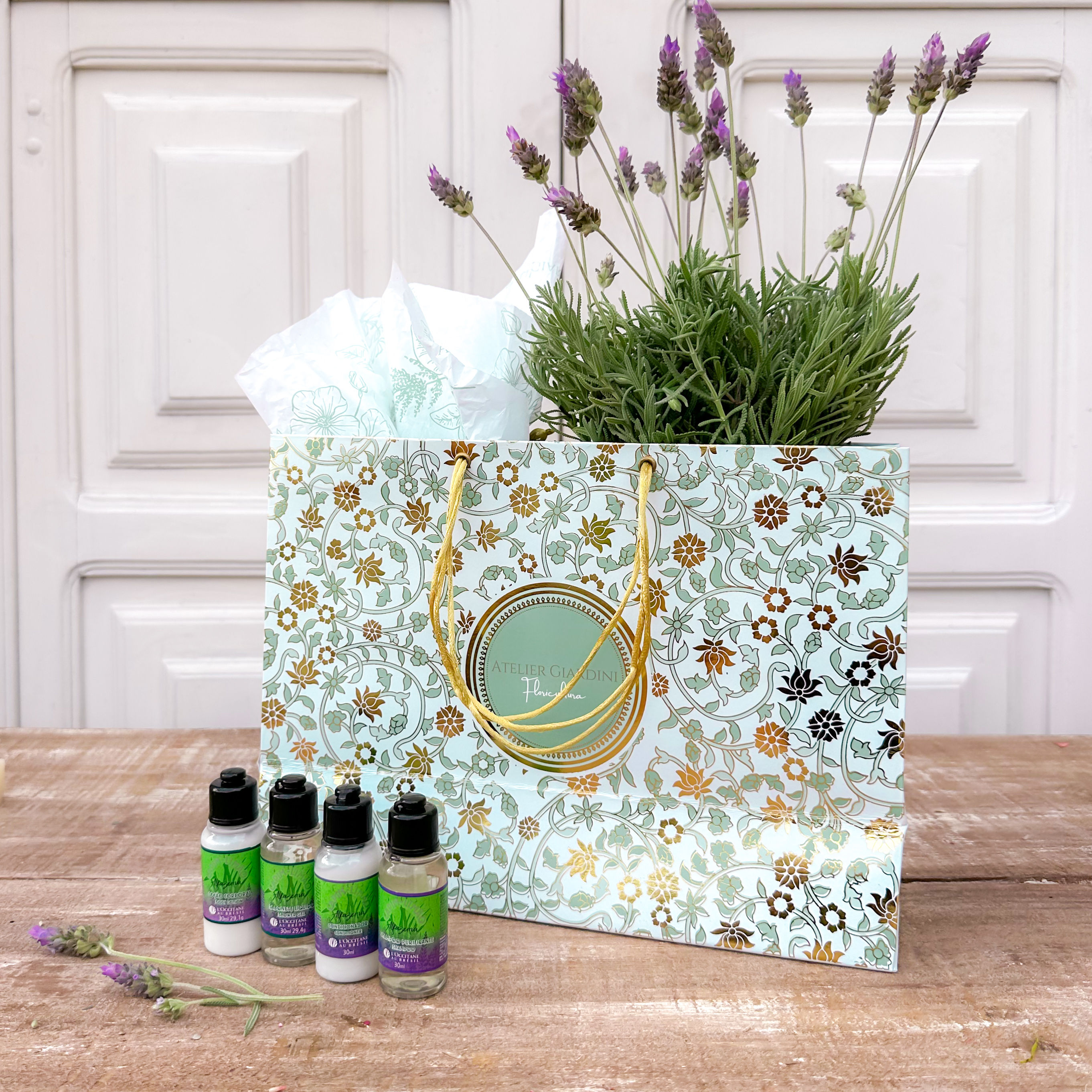 Sacola Presente Banho de Lavanda