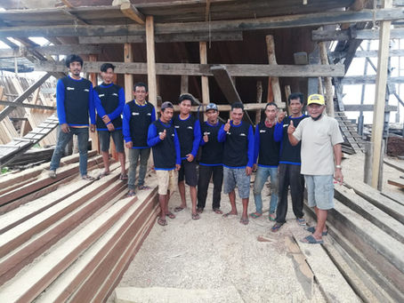 UD. Bina Pusaka Bulukumba mempercayakan perlindungan kapal buatannya pada EPOFILL®