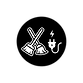 i need a small circular simple image that represents the heading that janitorial and utili