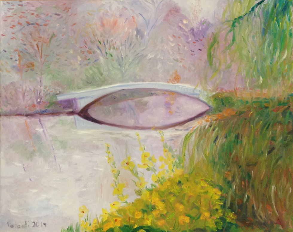 Bridge in Violet Hue