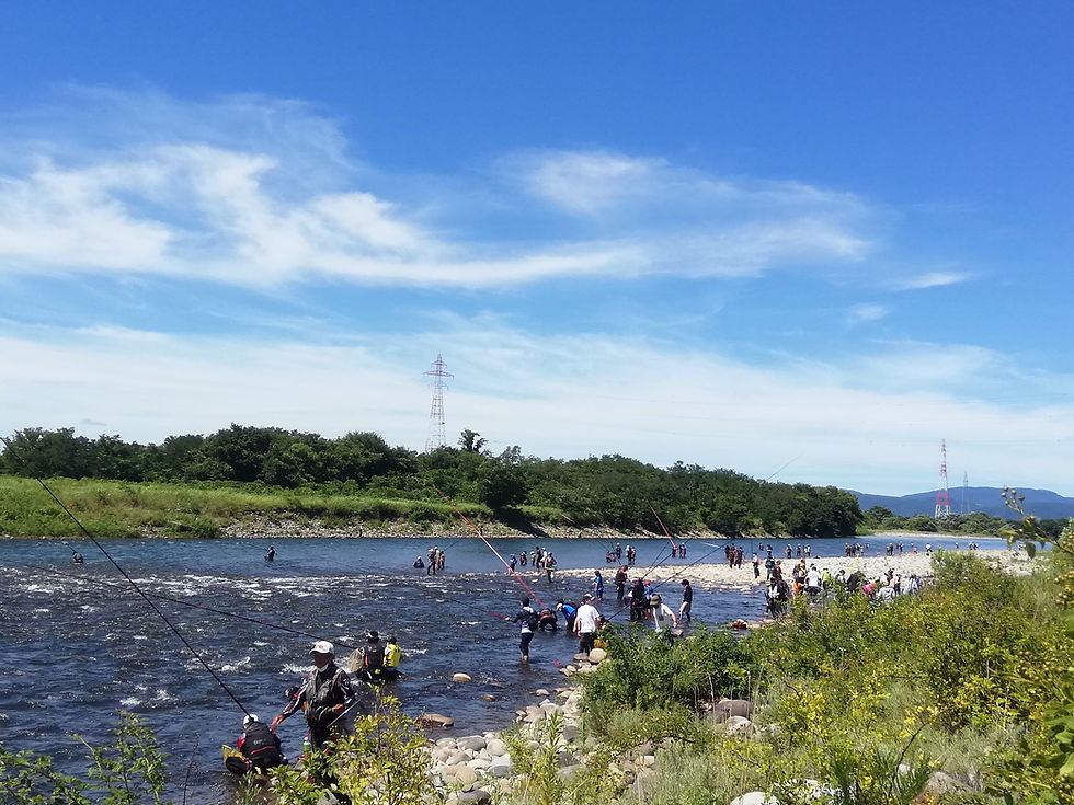 親子鮎釣り教室開催のお知らせ