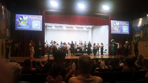 Pedro y Lobo: Concierto didáctico por parte de la UACH encanta a los niños