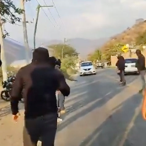 Encapuchados admiten que video hacia Claudia Sheinbaum no es montaje