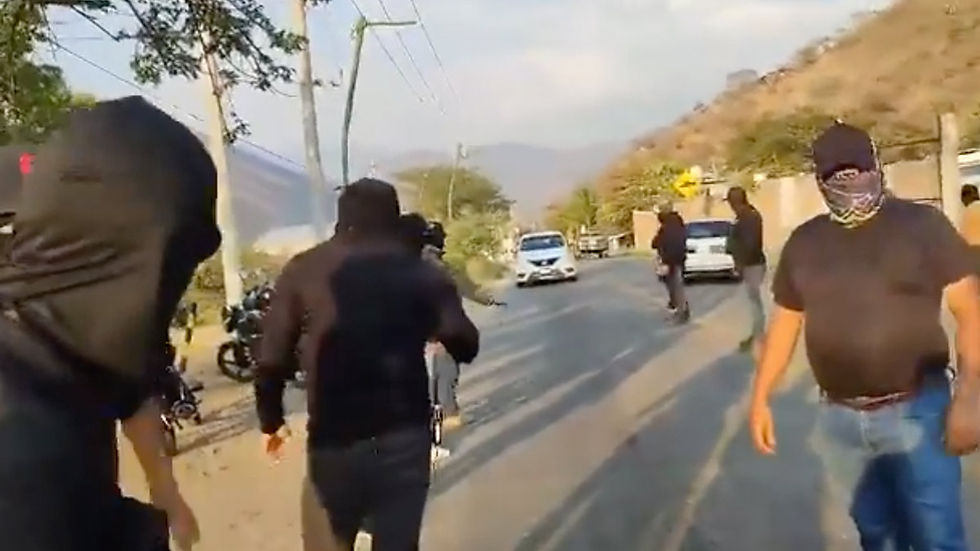 Encapuchados admiten que video hacia Claudia Sheinbaum no es montaje