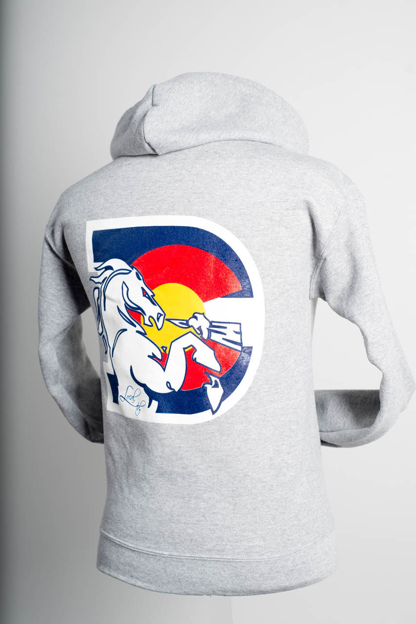 Thumbnail: Broncos Zip Hoodie (2 Colors)