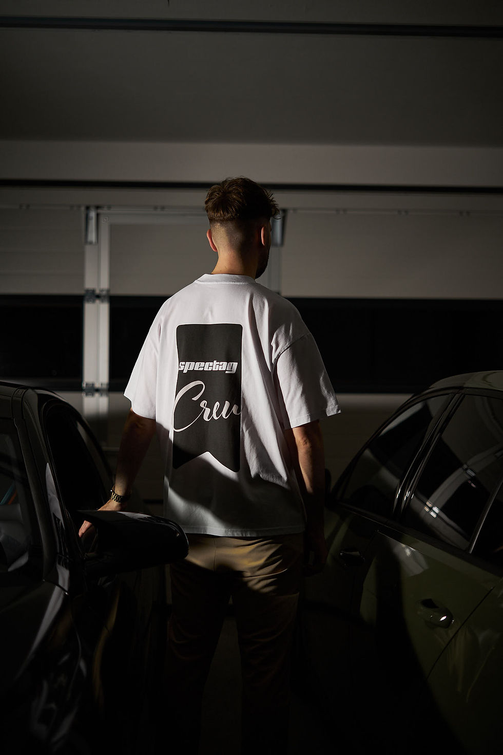 Miniaturbild: Männer Oversized T-Shirt spectag Crew