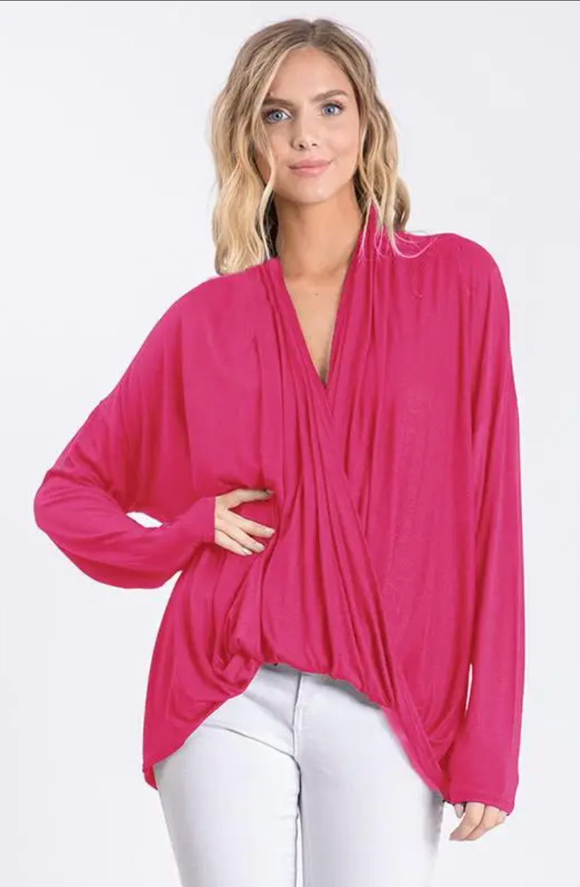 Miniatura: Draped Wrap Top