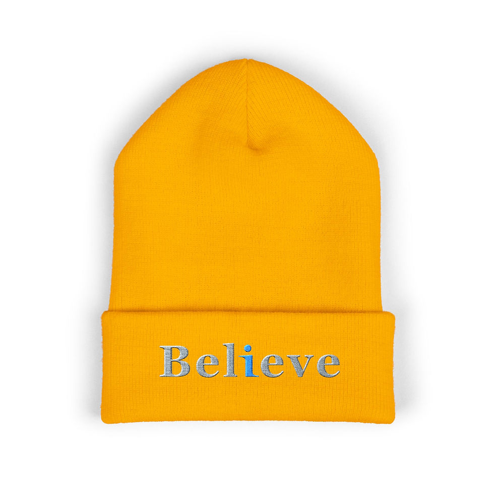 Thumbnail: Believe - Classic Cuffed Beanie