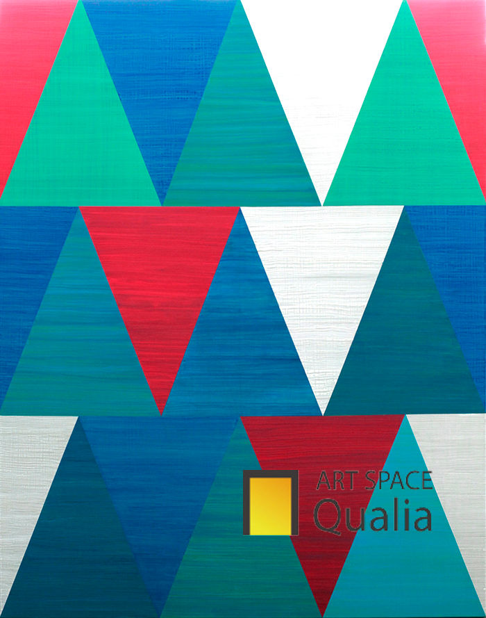 International Flags-2, Acrylic on Canvas, 116.7cm X 91cm, 2025